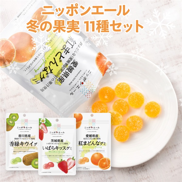 冬の果実グミ　11種セット