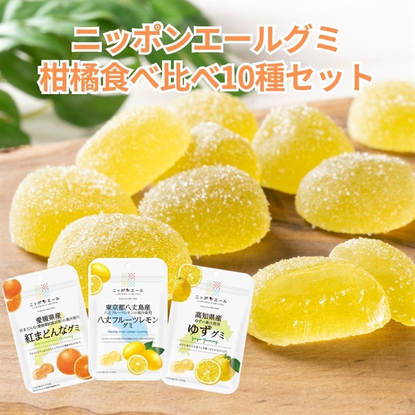 グミ柑橘食べ比べ　10種セット