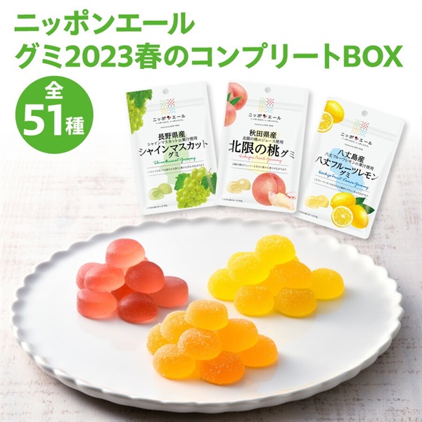 【コンプリートBOX】ニッポンエールグミ２０２３年春（５１種セット）