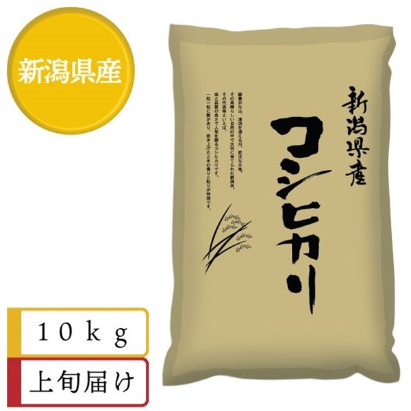 コシヒカリ10kg　11月上旬届