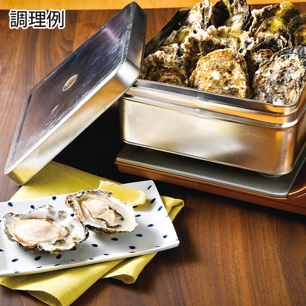広島牡蠣のカンカン焼き